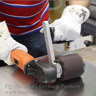 Máy Đánh Bóng Hairline Mặt Phẳng Công Suất 1.2 Kw, PQ 14-15 E (Máy bộ hairline), 100% Made In Germany.       Code 1.10.000.1008