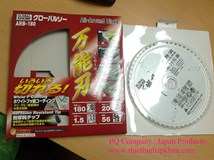 Lưỡi cưa đĩa cắt gỗ, nhựa composite và nhôm.  Nhập khẩu từ Nhật Bản. Hình ảnh thực tế 2015